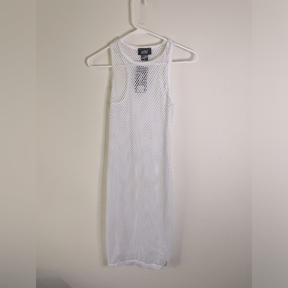 Just Polly Mesh Beach Coverup